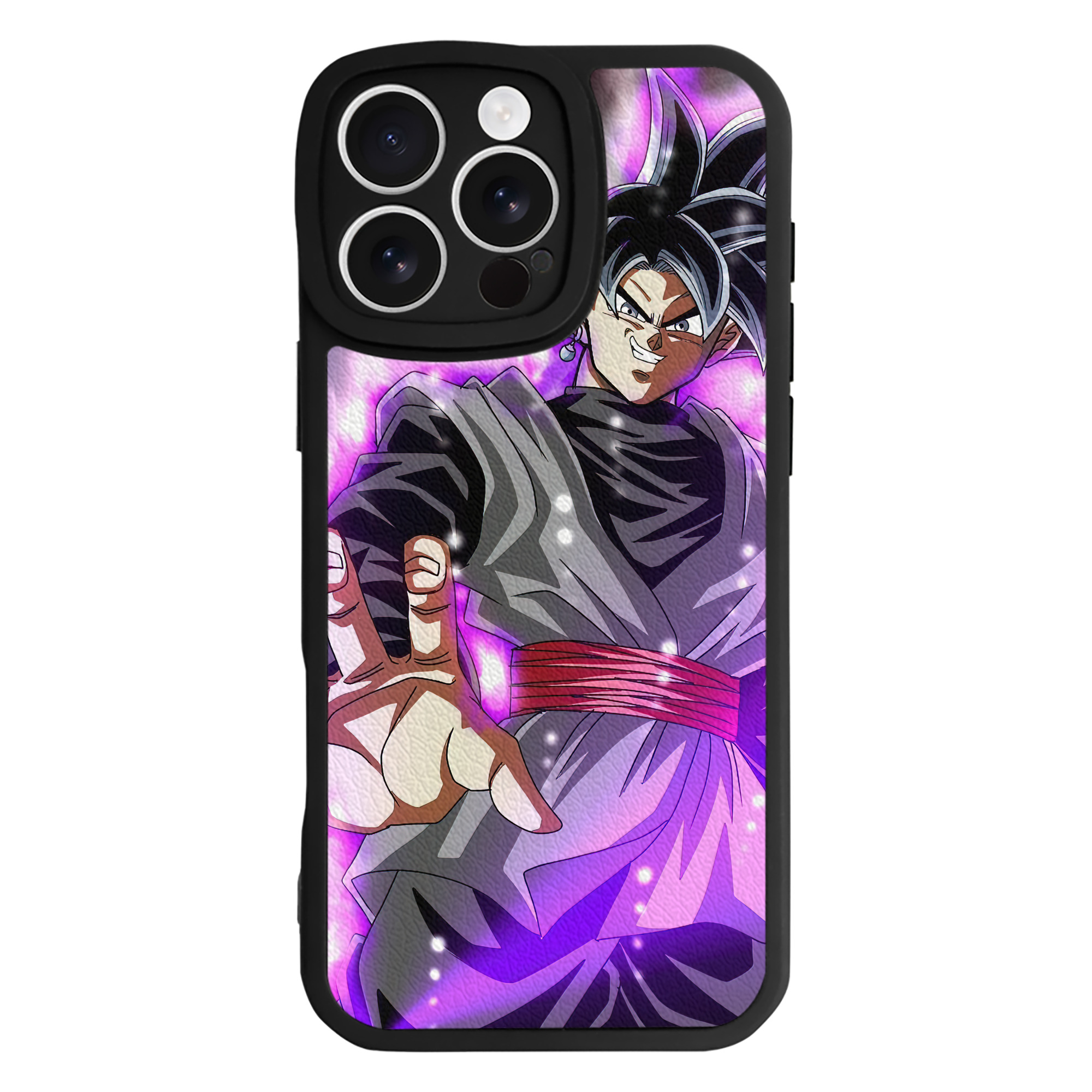 （画像用） ドラゴンボール DRAGON BALL 【iPhone 16シリーズ対応】シリコンスマホケース（レザー調） 材質：シリコン